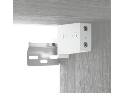 vidaXL TV-Wandschrank Grau Sonoma 100x34,5x40 cm