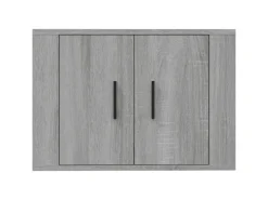 vidaXL TV-Wandschrank Grau Sonoma 57x34,5x40 cm* Schweberegale