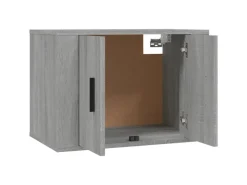vidaXL TV-Wandschrank Grau Sonoma 57x34,5x40 cm* Schweberegale