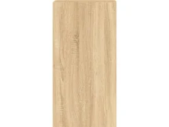 vidaXL TV-Wandschrank mit LED-Leuchten Sonoma-Eiche 40,5x35x80 cm* Wohnwände