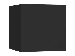 vidaXL TV-Wandschrank Schwarz 30,5x30x30 cm* Wohnwände|TV-Wände