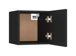 vidaXL TV-Wandschrank Schwarz 30,5x30x30 cm* Wohnwände|TV-Wände