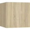vidaXL TV-Wandschrank Sonoma-Eiche 30,5x30x30 cm