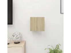 vidaXL TV-Wandschrank Sonoma-Eiche 30,5x30x30 cm