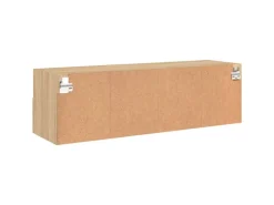 vidaXL TV-Wandschrank Sonoma-Eiche 100x30x30 cm Holzwerkstoff* Schweberegale|Wohnwände