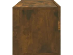 vidaXL TV-WandSchränke 2 Stk. Räuchereiche 100x30x30 cm Holzwerkstoff Modell 1