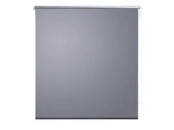 vidaXL Verdunkelungsrollo Rollo 120 x 230 cm Grau