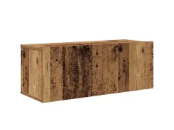 vidaXL Wand TV Schrank Set 4-Tlg 200 x 30 x 30 cm Holzwerkstoff 3393465