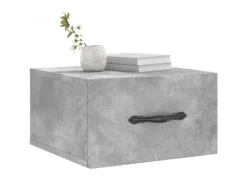 vidaXL Wand-Nachttisch Betongrau 35x35x20 cm Modell 7