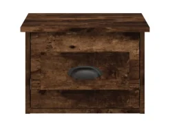 vidaXL Wand-Nachttisch Räuchereiche 41,5x36x28 cm* Schweberegale