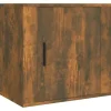 vidaXL Wand-Nachttisch Räuchereiche 50x30x47 cm* Schweberegale