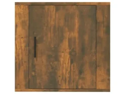 vidaXL Wand-Nachttisch Räuchereiche 50x30x47 cm* Schweberegale