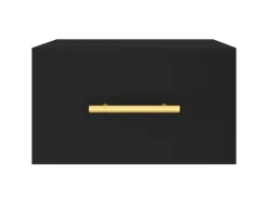 vidaXL Wand-Nachttisch Schwarz 35x35x20 cm Modell 7