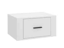 vidaXL Wand-Nachttisch Weiß 50x36x25 cm* Schweberegale