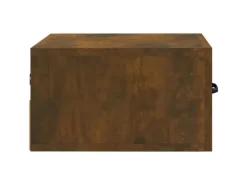 vidaXL Wand-Nachttische 2 Stk Räuchereiche 35x35x20 cm Modell 1* Schweberegale