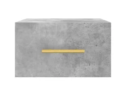 vidaXL Wand-Nachttische 2 Stk Betongrau 35x35x20 cm Modell 5