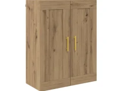 vidaXL Wandschrank Artisan-Eiche 69,5 x 34 x 90 cm Holzwerkstoff 882425* Sideboards|Kommode