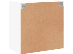 vidaXL Wandschrank mit Glastüren Weiß 68x37x68,5 cm* Vitrinen