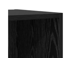 vidaXL Wand-TV-Schrank 4 Stk Schwarz Eichen-Optik 37 x 37 x 72 cm 3393562* TV-Wände