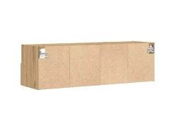 vidaXL Wand-TV-Schrank 2 Stk Artisan-Eiche 100x30x30cm Holzwerkstoff 862191* TV-Wände