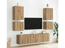 vidaXL Wand-TV-Schrank Artisan-Eiche 40,5x30x40cm Holzwerkstoff 882935* TV-Wände