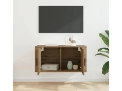 vidaXL Wand-TV-Schrank Eiche Handwerklich 80 x 34,5 x 40 cm 881151* TV-Wände