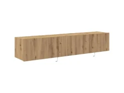 vidaXL Wand-TV-Schrank Eiche Handwerklich 80 x 35 x 31 cm Holzwerkstoff 863107* TV-Wände