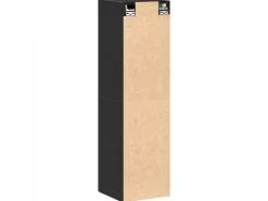 vidaXL Wand-TV-Schrank Schwarze Eiche 30,5 x 30 x 110 cm Holzwerkstoff 862572