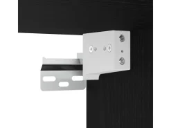 vidaXL Wand-TV-Schrank Schwarz Eichen-Optik 100x30x30cm Holzwerkstoff 862192* TV-Wände