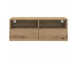 vidaXL Wand-TV-Schränke 2 Stk Artisan-Eiche 80 x 30 x 30 cm Holzwerkstoff 882931