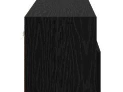 vidaXL Wand-TV-Schränke 2 Stk Schwarz Eichen-Optik 80 x 30 x 30 cm 882933