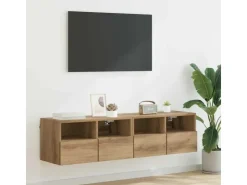 vidaXL Wand-TV-Schränke 2 Stk Artisan-Eiche 60 x 30 x 30 cm Holzwerkstoff 882925* TV-Wände