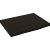 vidaXL Waschtischplatte Dunkelgrau 40x30x2 cm Massivholz Behandelt