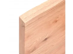 vidaXL Waschtischplatte Hellbraun 120x50x4 cm Massivholz Behandelt* Regale Massivholz