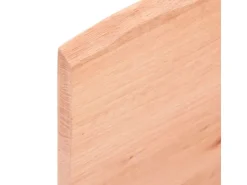 vidaXL Waschtischplatte Hellbraun 100x50x2 cm Massivholz Behandelt* Regale Massivholz