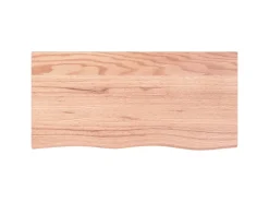 vidaXL Waschtischplatte Hellbraun 100x50x2 cm Massivholz Behandelt* Regale Massivholz
