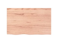 vidaXL Waschtischplatte Hellbraun 80x50x4 cm Massivholz Behandelt* Regale Massivholz