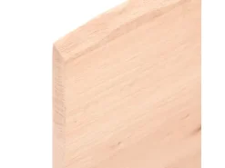 vidaXL Waschtischplatte 80x50x2 cm Massivholz Unbehandelt