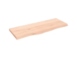 vidaXL Waschtischplatte 100x40x4 cm Massivholz Unbehandelt* Regale Massivholz