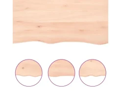 vidaXL Waschtischplatte 100x40x4 cm Massivholz Unbehandelt* Regale Massivholz