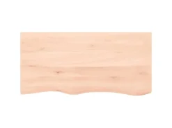 vidaXL Waschtischplatte 100x50x4 cm Massivholz Unbehandelt* Regale Massivholz