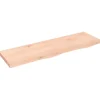 vidaXL Waschtischplatte 100x30x4 cm Massivholz Unbehandelt* Regale Massivholz