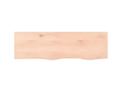 vidaXL Waschtischplatte 100x30x4 cm Massivholz Unbehandelt* Regale Massivholz
