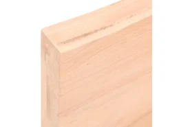 vidaXL Waschtischplatte 100x60x6 cm Massivholz Unbehandelt* Regale Massivholz