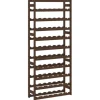 vidaXL Weinregal für 77 Flaschen Braun Massivholz Kiefer* Regale Massivholz