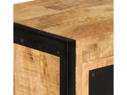 vidaXL Weinregal für 16 Flaschen Massivholz Mango* Flaschenregale