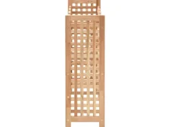 vidaXL Weinregal für 25 Flaschen Nussbaumholz Massiv 63x25x73 cm