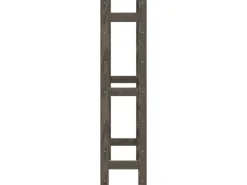 vidaXL Weinregal für 42 Flaschen Grau Massivholz Kiefer* Regale Massivholz