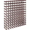vidaXL Weinregal für 120 Flaschen Braun Massivholz Kiefer* Flaschenregale
