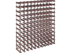 vidaXL Weinregal für 120 Flaschen Braun Massivholz Kiefer* Flaschenregale